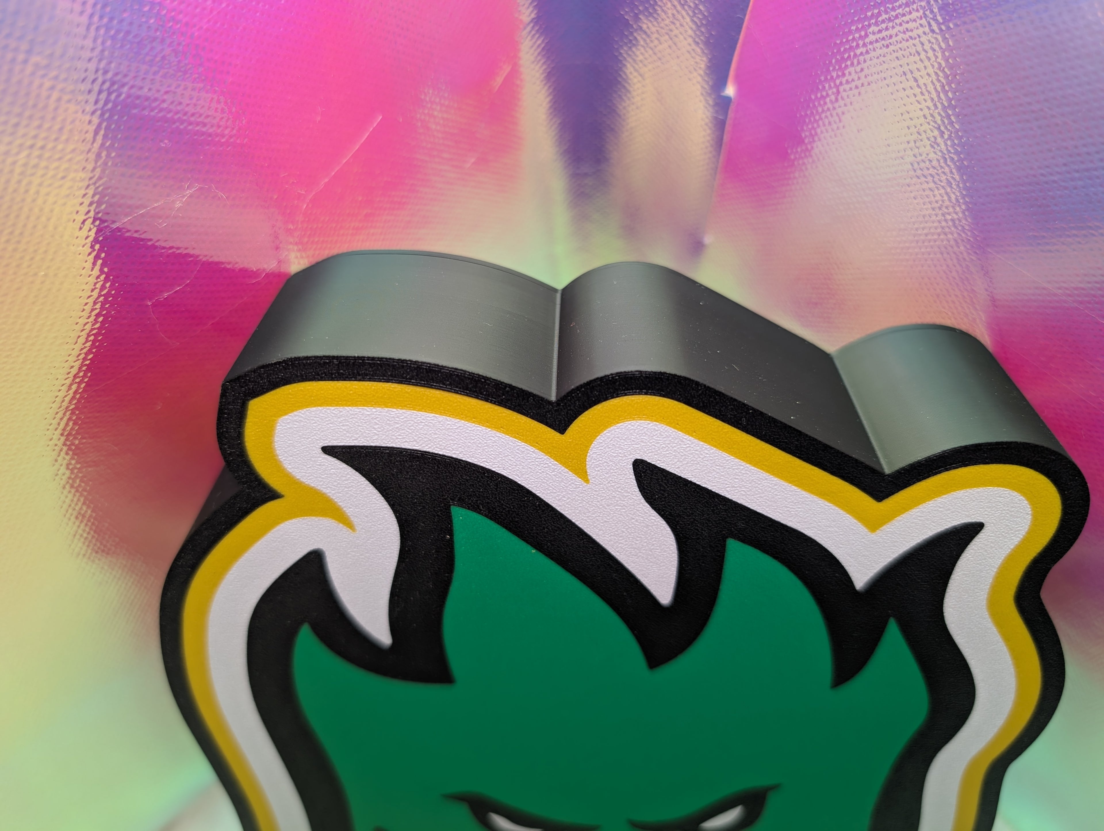 Flame Face 3D Printed LightBox