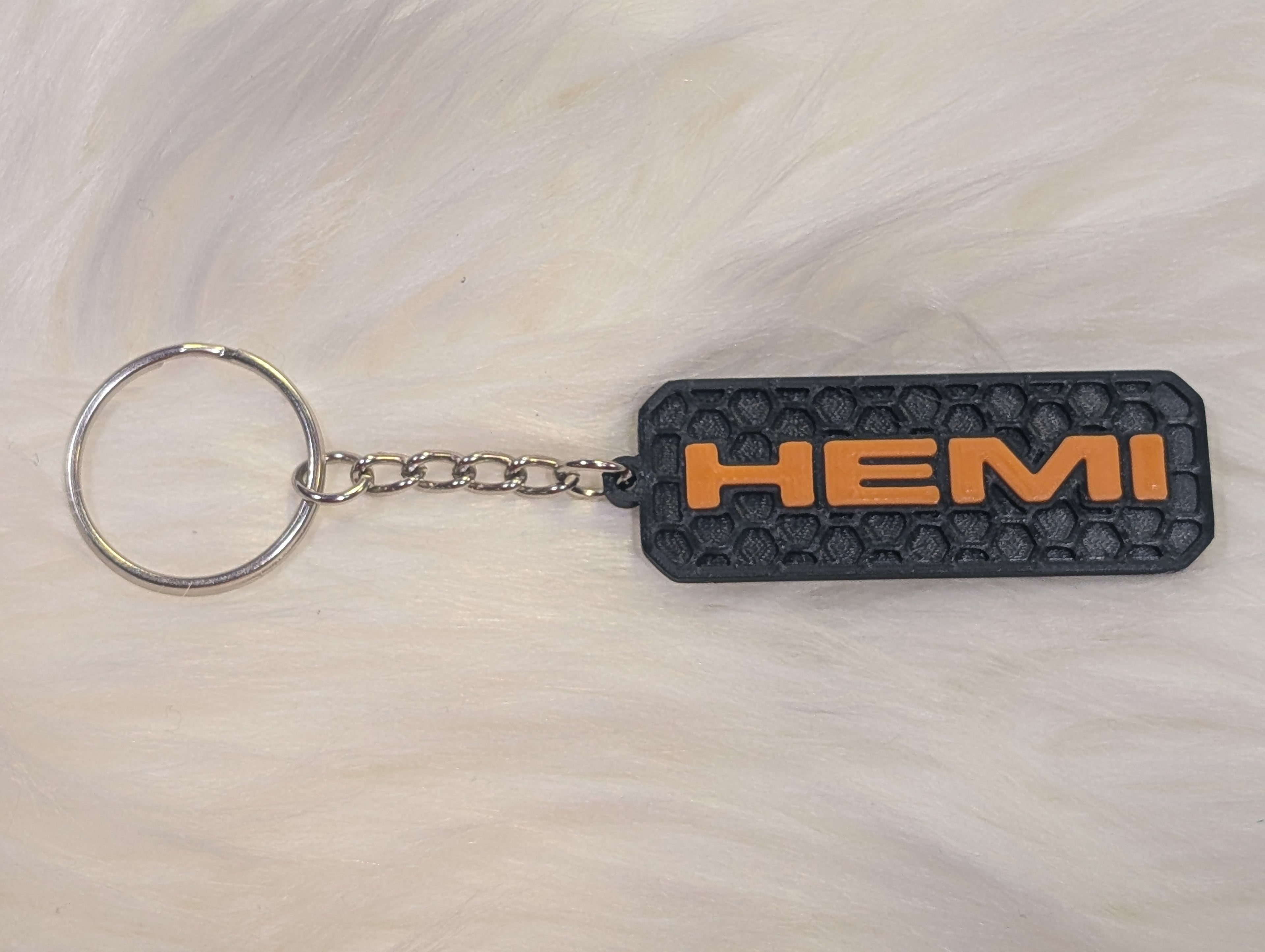HEMI 3D Printed Keychain