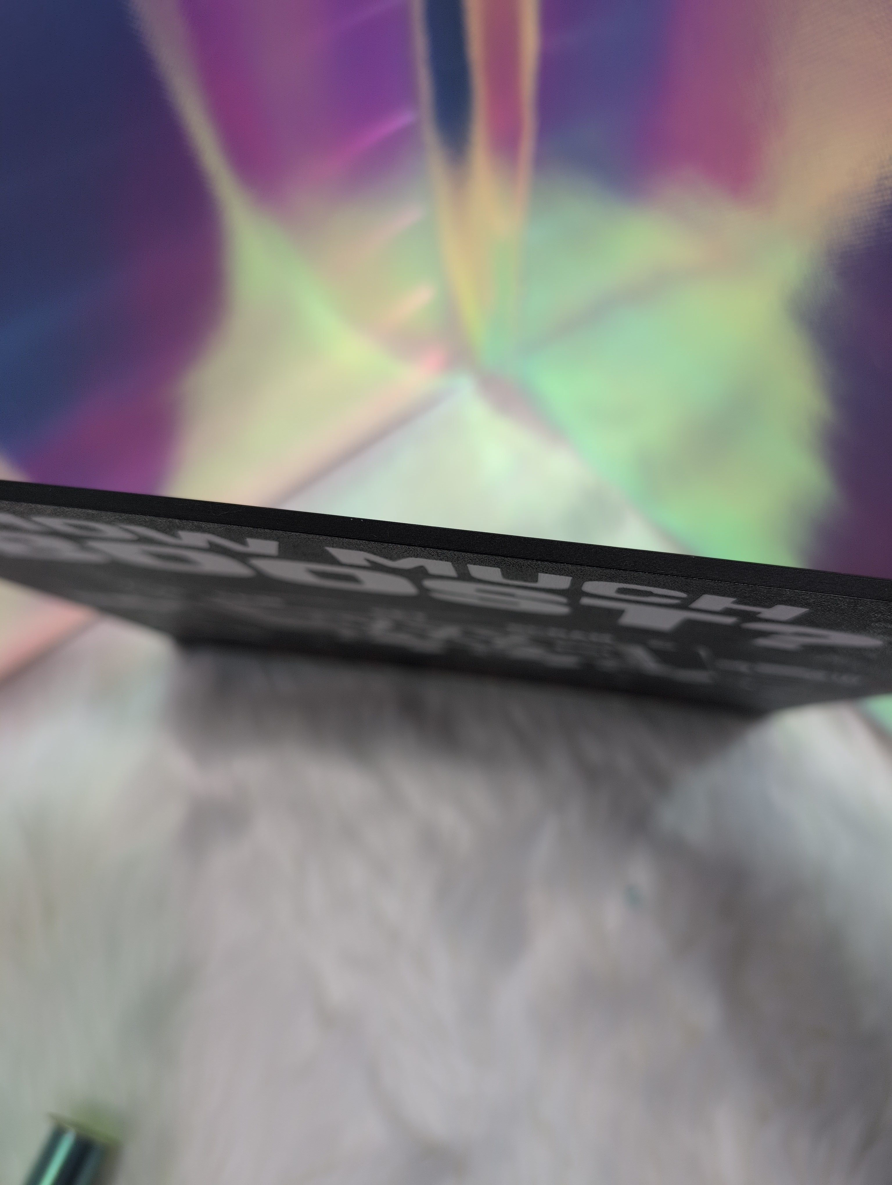 How Much Boost? Square sign